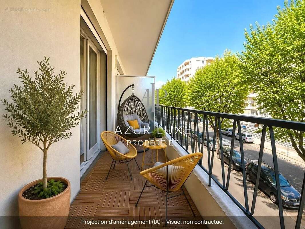 NICE Madeleine - T1 de 33m2 avec balcon et cave - photo 5