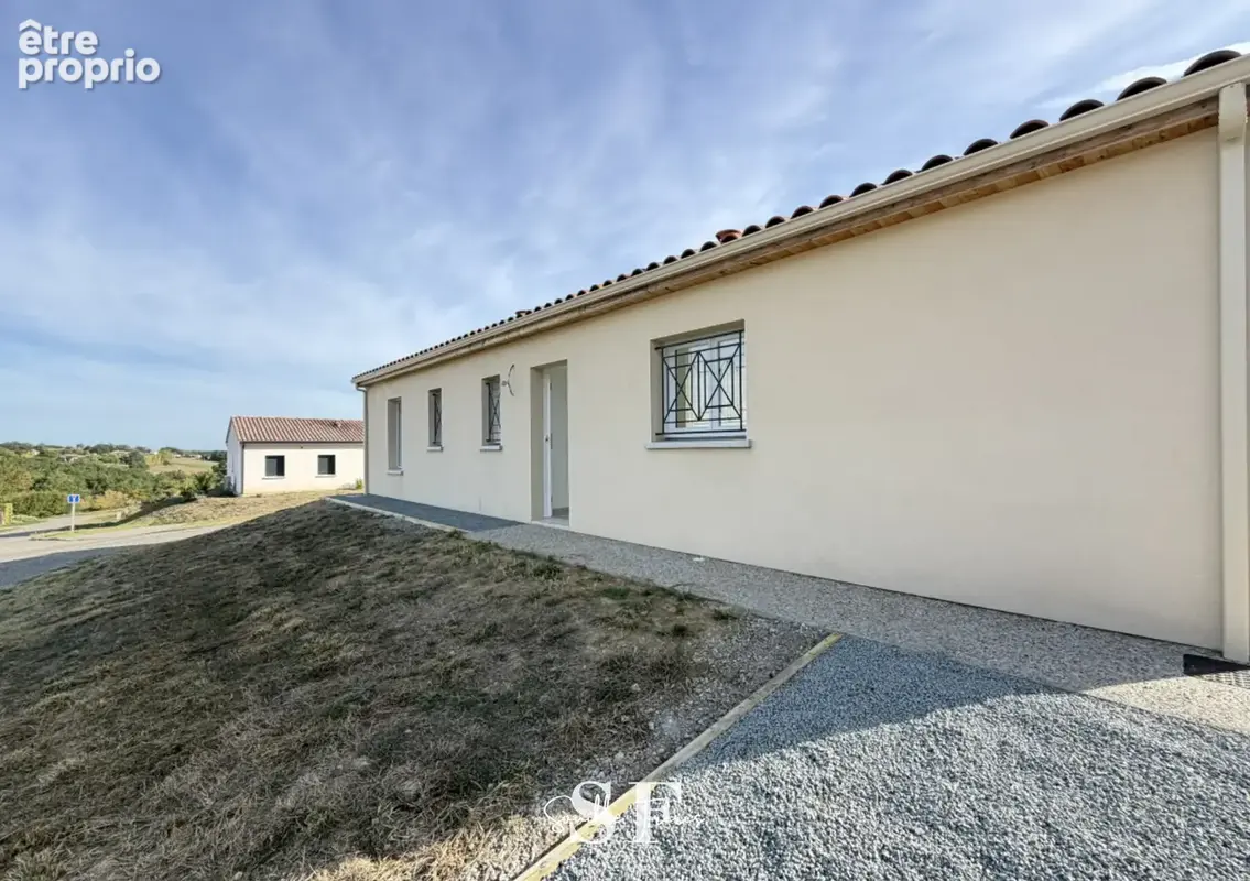 Moirax - villa neuve de plain-pied avec terrain autour - photo 2