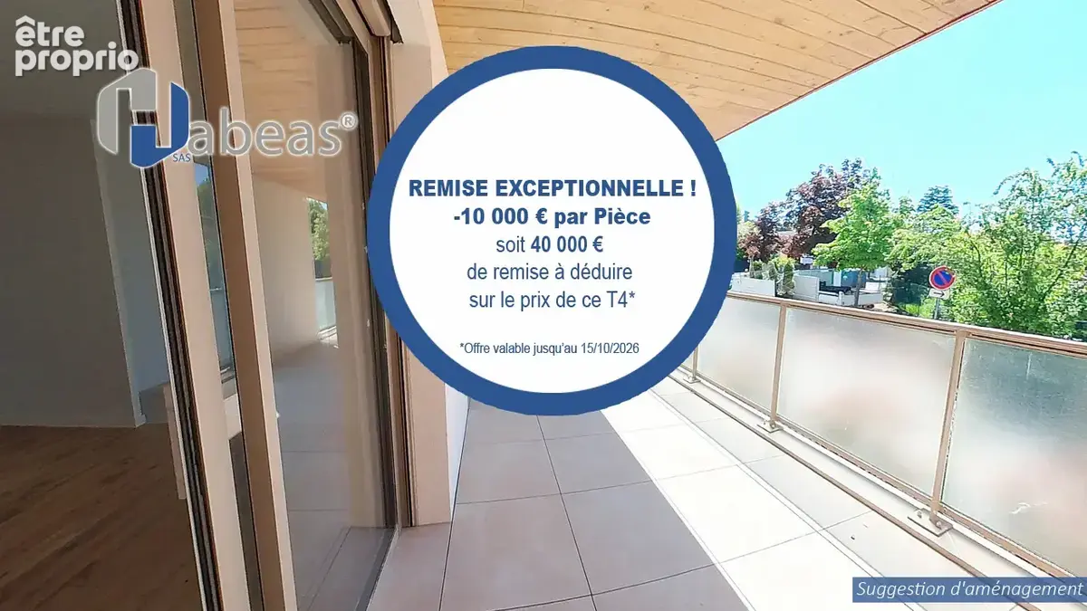 Appartement T4 de 86m² avec loggia de  26m² - photo 3