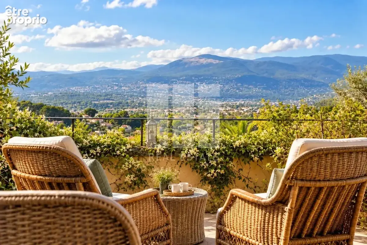 Mougins : village a pied - au calme - magnifique villa provençale 5 ch - photo 21