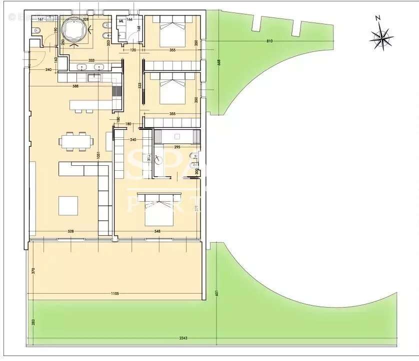 Appartement à CAP-D'AIL