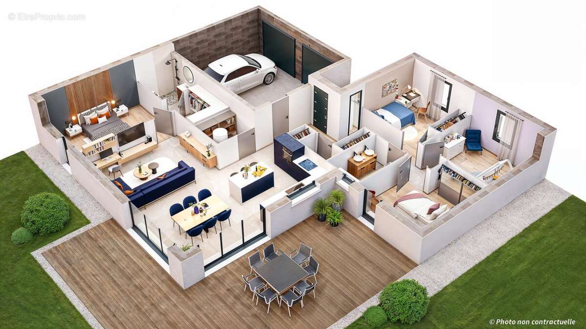 Maison 6 pièces 115 m2 - photo 2
