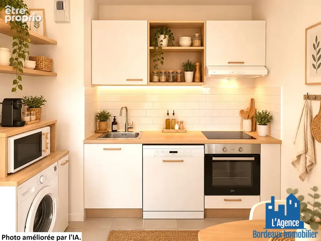 Bègles - appartement type 2 de 38 m²  avec une loggia de 3,5 m² + place de parking en sous-sol. benoît trement - o6 51 26 22 32. - photo 3