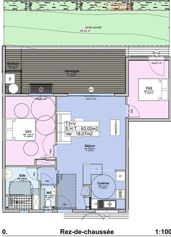 Appartement à SAINT-PAUL