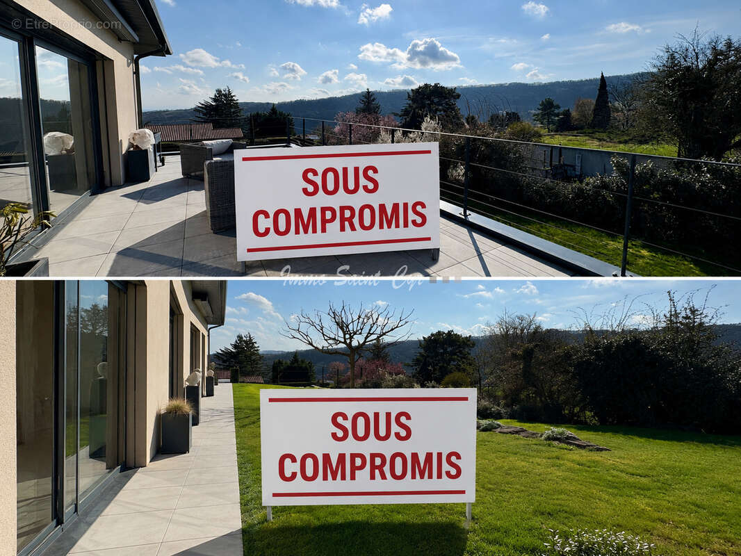 Maison contemporaine Poleymieux au mont d'or - photo 2