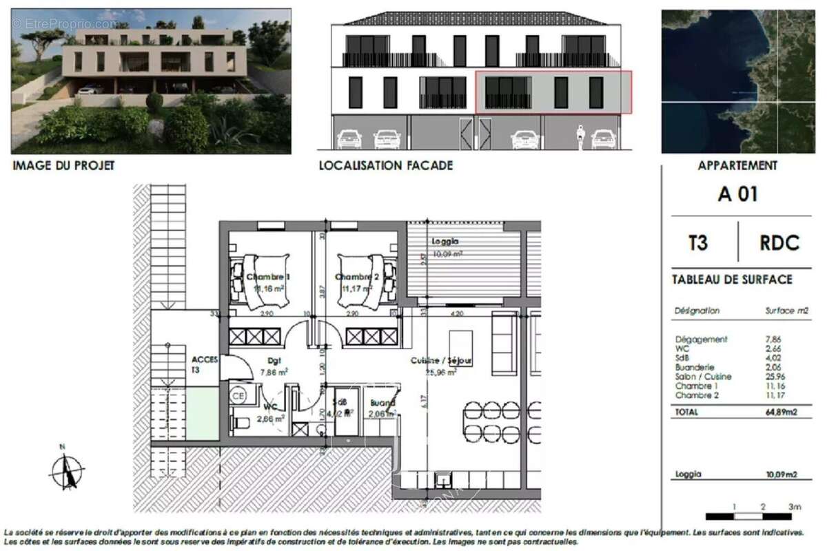 Appartement à PIETROSELLA