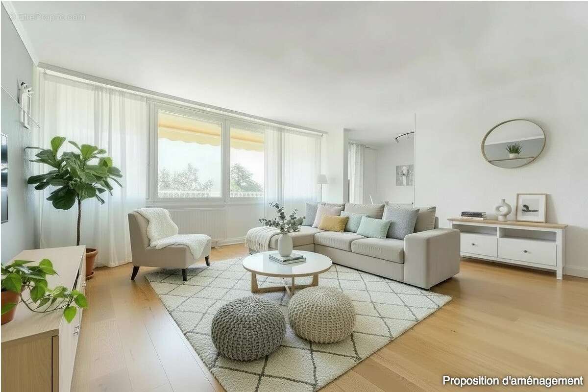 Appartement 81 m² à Oullins  - photo 2