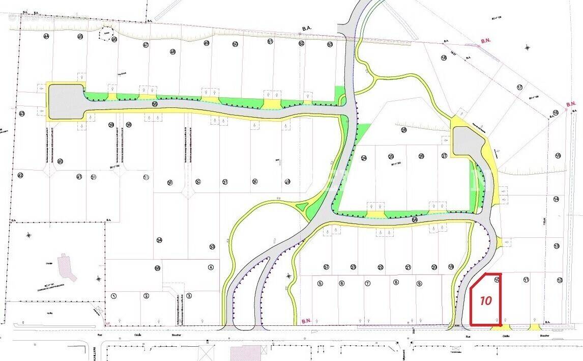 Terrain à LAMOTTE-BEUVRON
