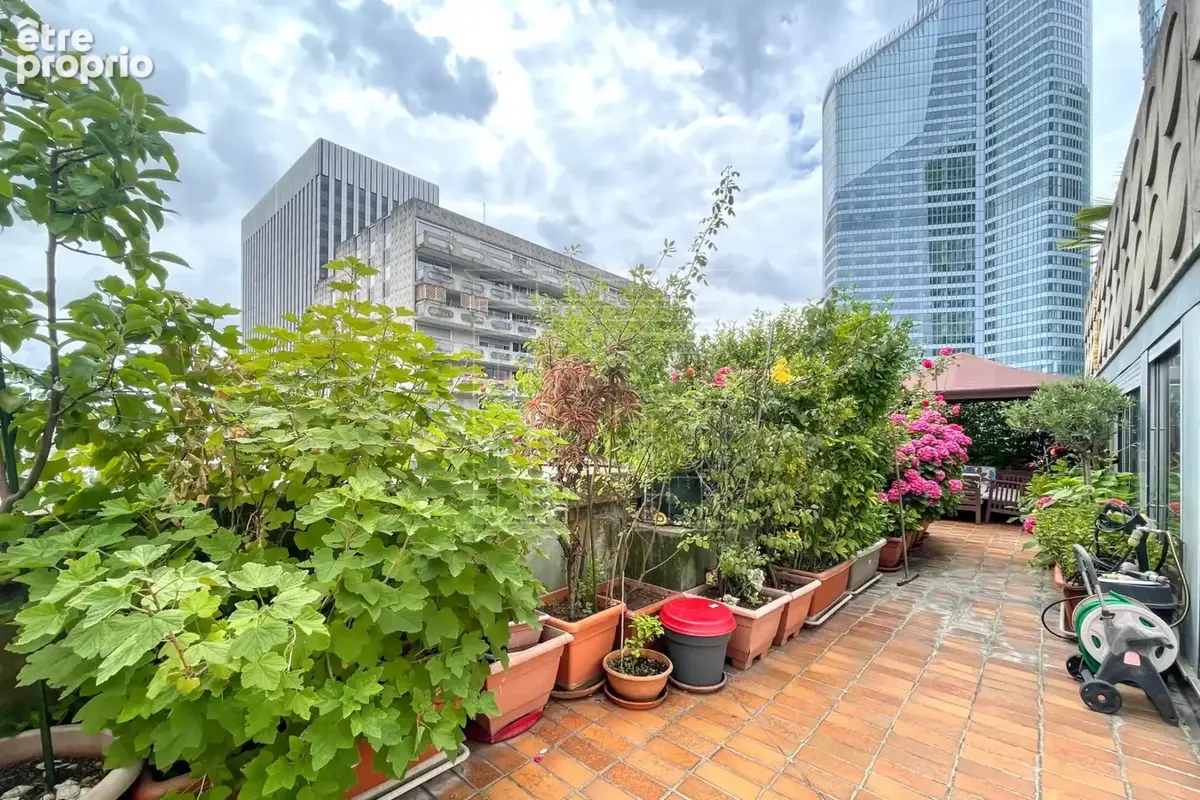 Courbevoie / la defense sublime 6p avec terrasse de 100m2 vue sur paris. - photo 3
