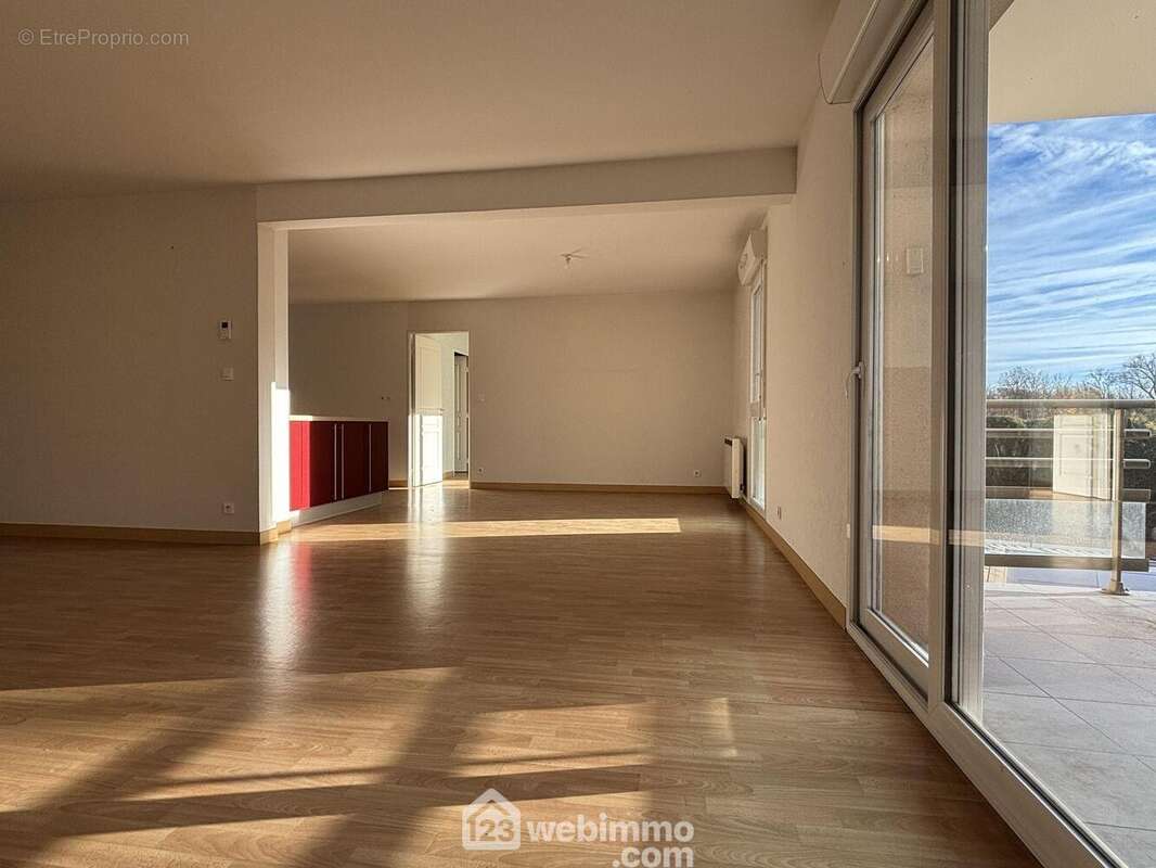 Il communique avec l&#039;espace dinatoire de 25 m2 : salle à manger, - Appartement à CHASSENEUIL-DU-POITOU