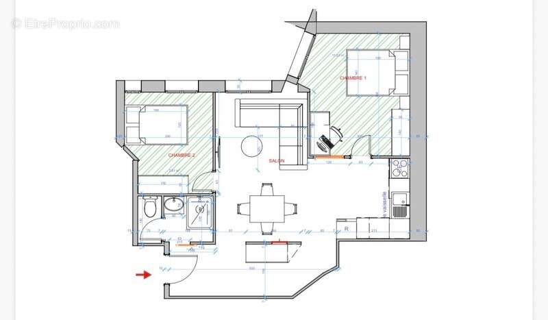 Appartement à MONTROUGE