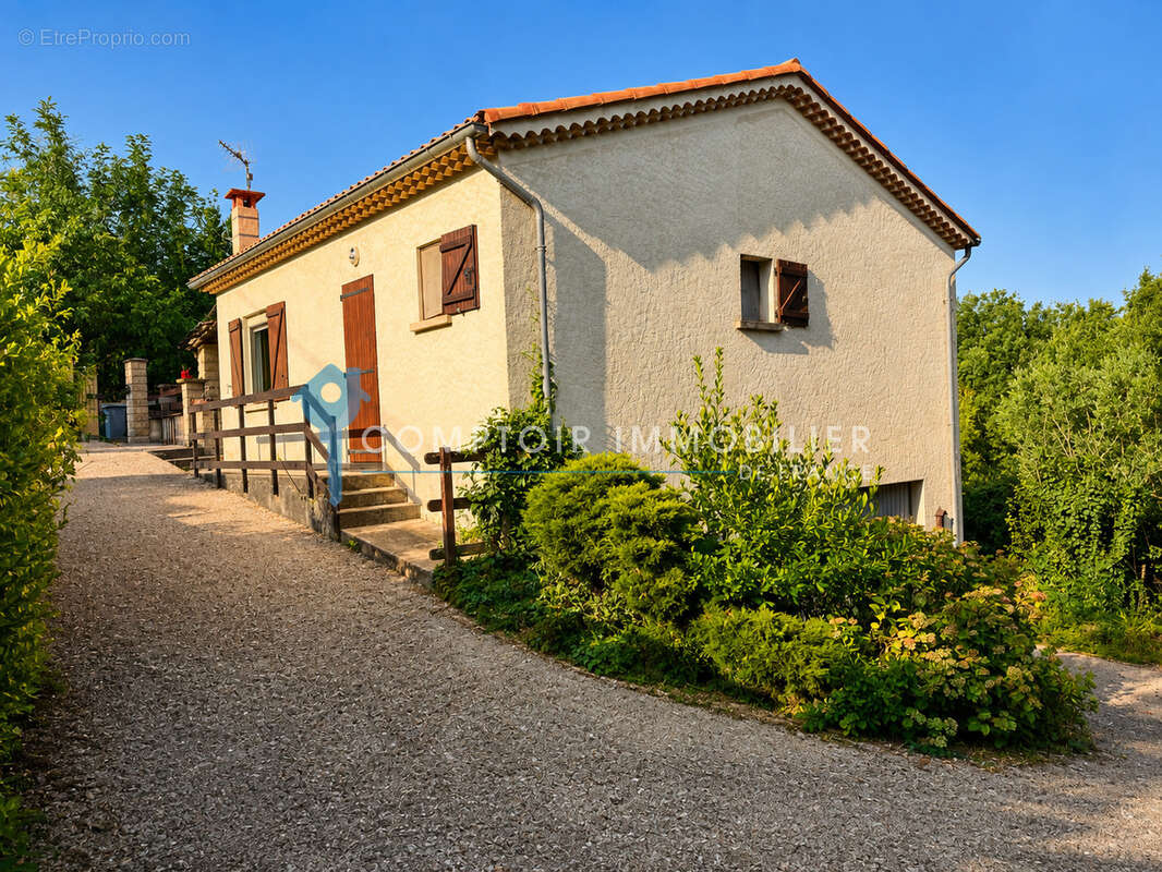 Saint-Privat   Maison individuelle de 95m2 sur terrain attenant de 1200m2, terrasse et garage - photo 13