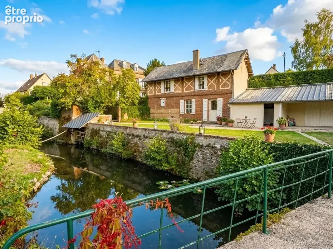 Maison bourgeoise de charme en bord de rivière iton - photo 9