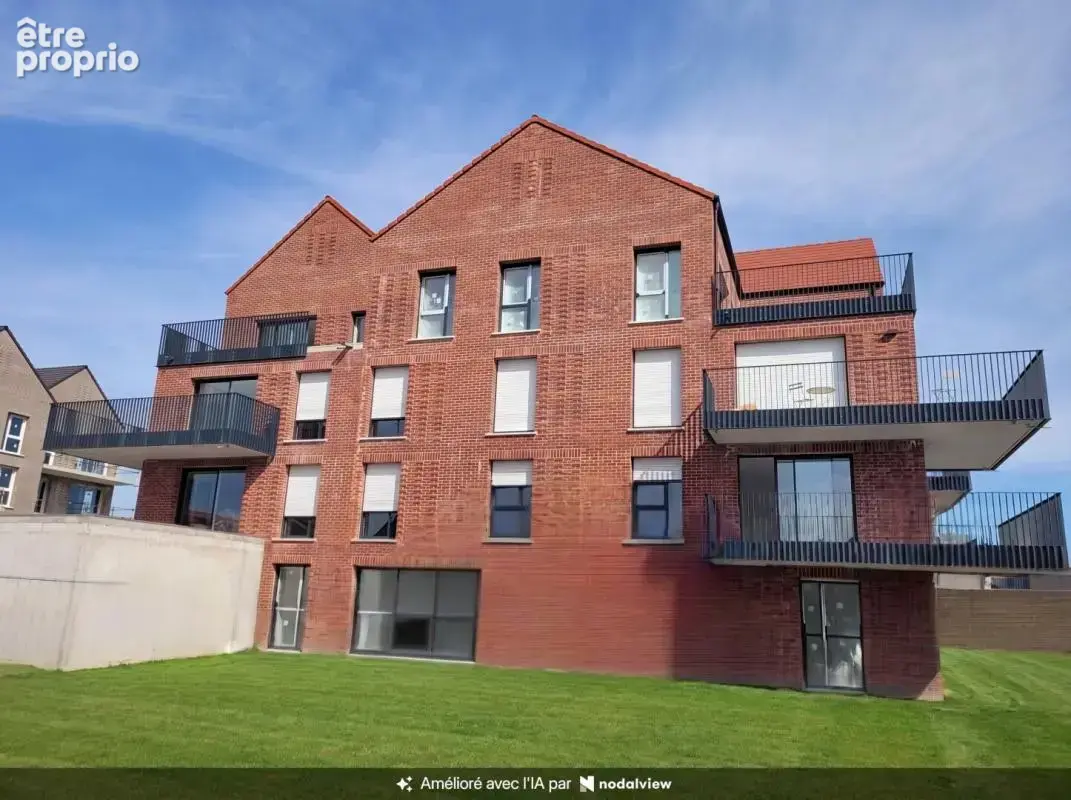 Halluin Appartement récent avec 2 chambres et terrasse 3e et dernier étage - photo 2