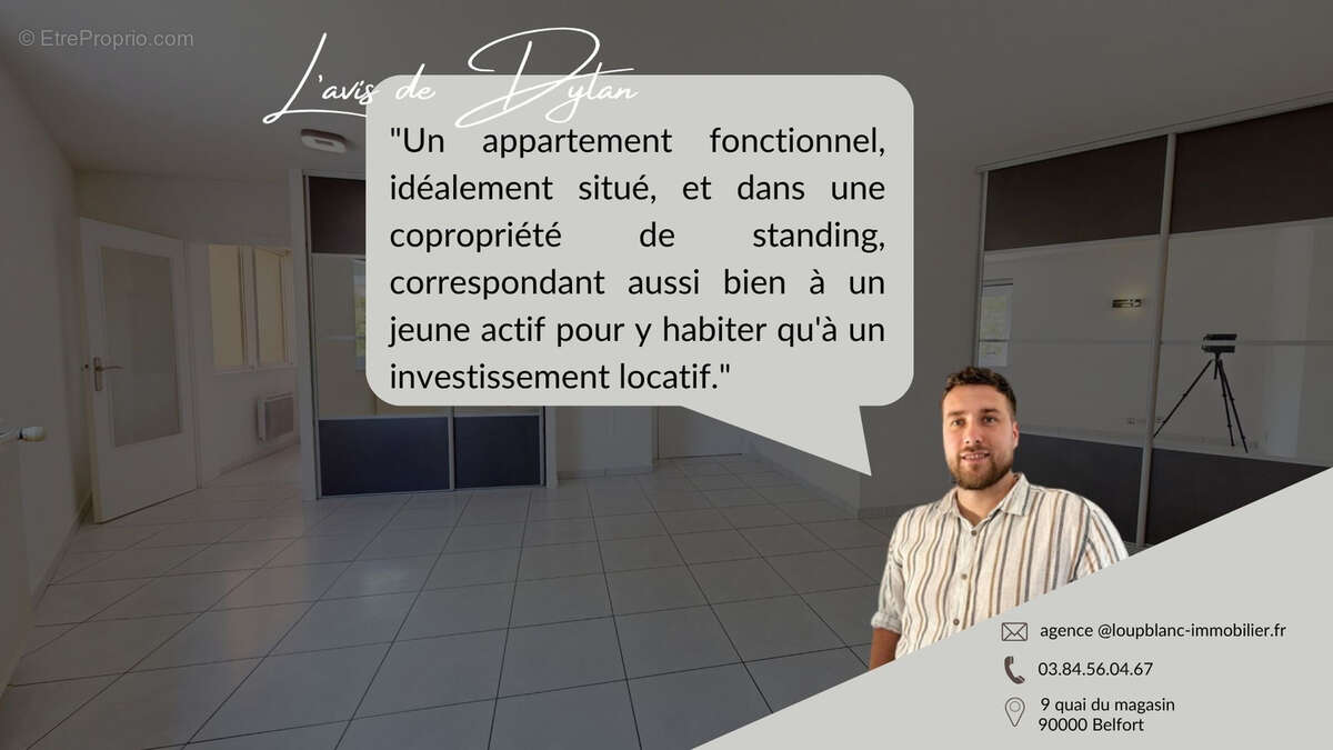 Appartement T2 - Centre-Ville SOCHAUX - photo 9