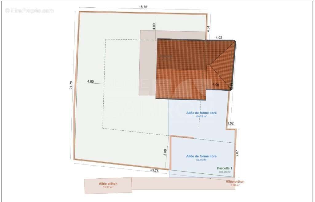 Terrain constructible - 505 m2 - 69290 -Grézieu-la-Varenne - photo 4