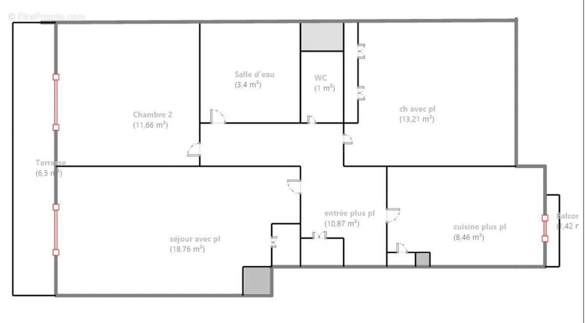 Appartement à NICE