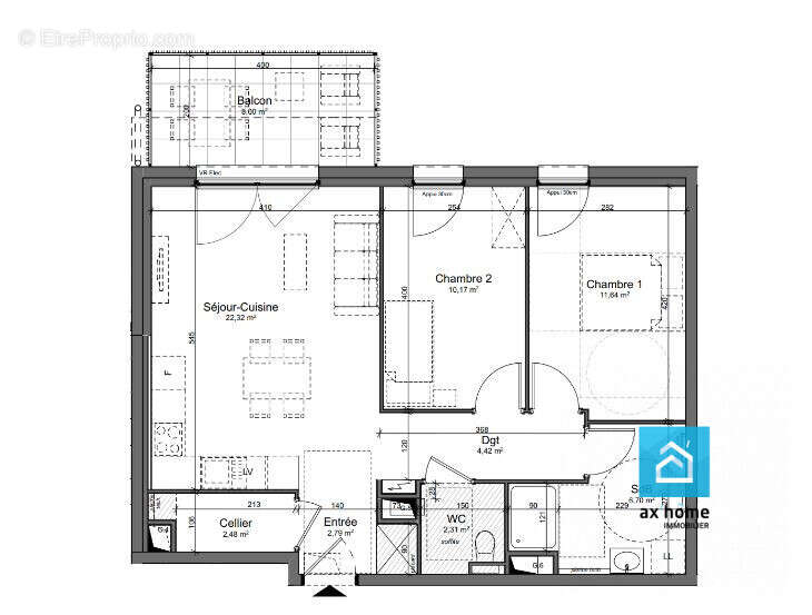 Appartement à HERRLISHEIM