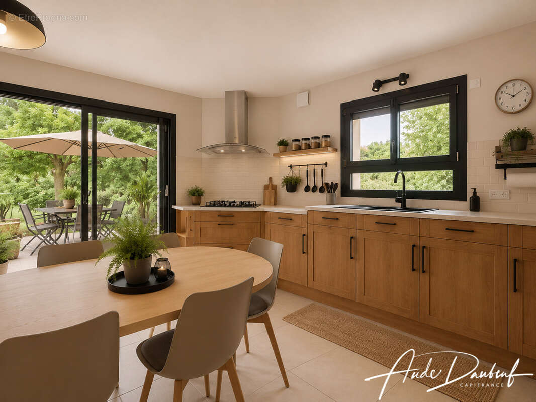 Aux portes de Genève - Maison familiale 4 chambres avec jardin, garage, abris voitures et annexes - photo 3