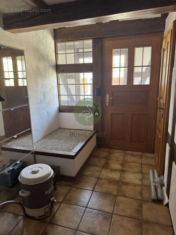 entrée avec sas - Maison à HOFFEN