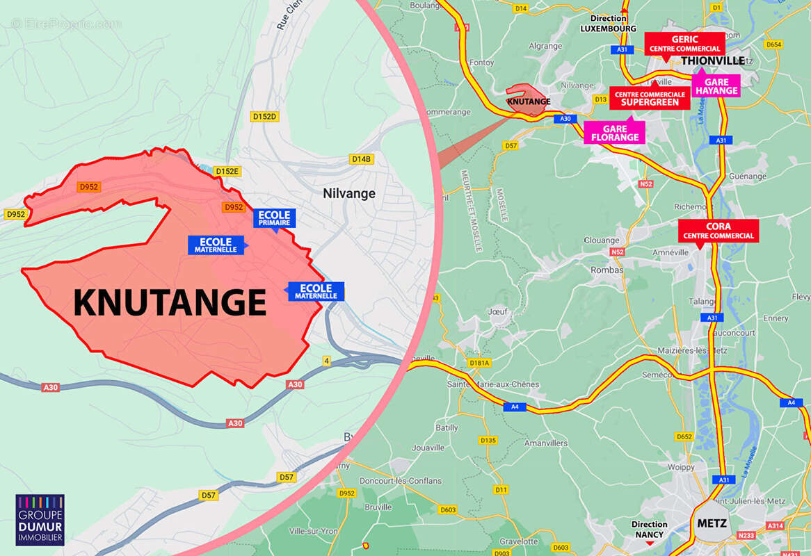 Appartement à KNUTANGE
