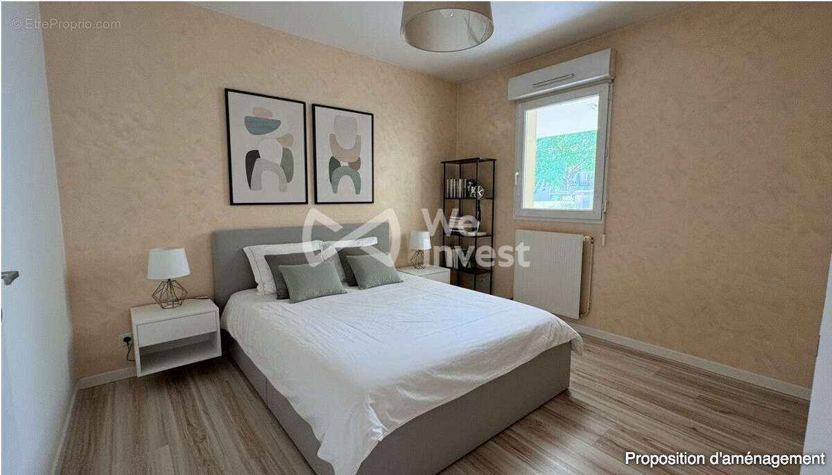 Proposition aménagement Chambre - Appartement à MAINVILLIERS
