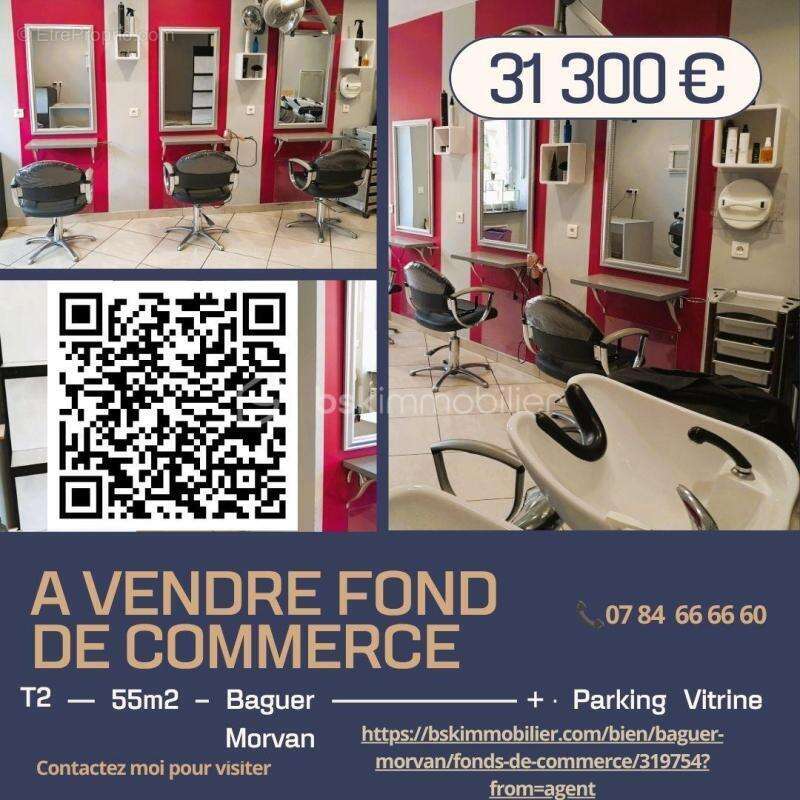  salon de coiffure à vendre – sans concurrence – proche dol-de-bretagne –  - photo 8