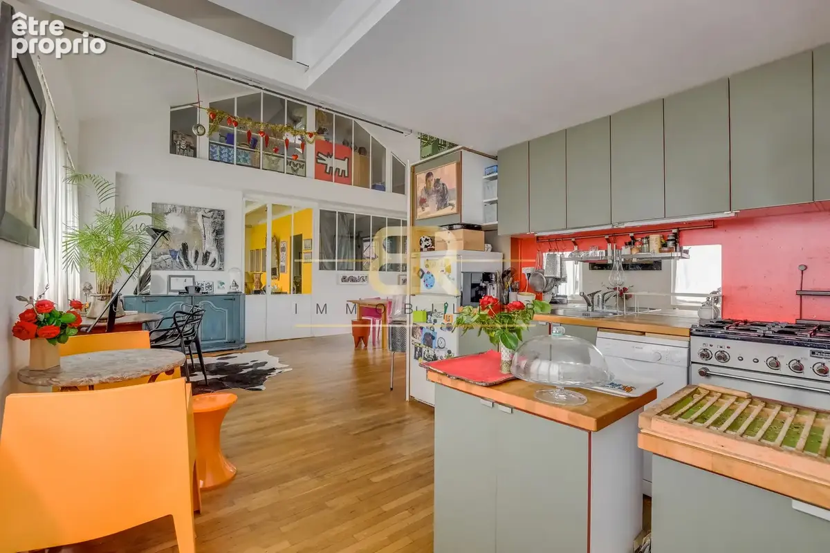 LOFT d'architecte de 170m2 avec terrasse, balcon et parking aux portes de Paris - photo 2