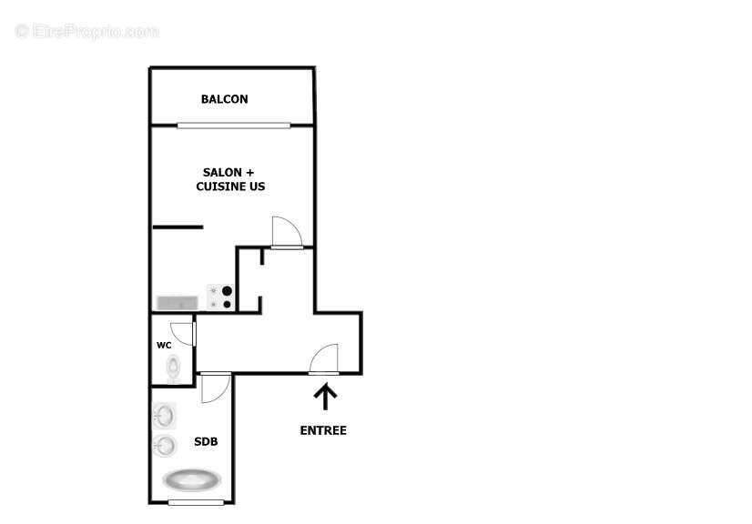 Appartement à COURBEVOIE