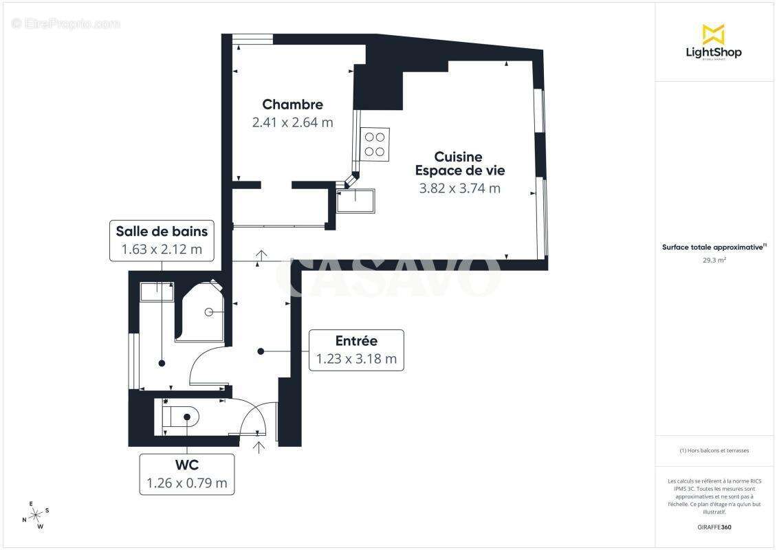 Appartement à PARIS-4E