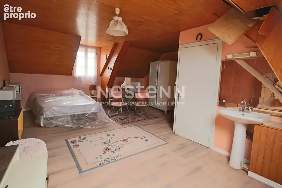 MONTOIR DE BRETAGNE Maison à rénover  de 110 m²  trois chambres avec terrain et dépendances - photo 16