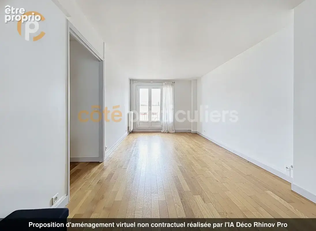 Appartement T3 lumineux de 63 m² - Étage élevé avec ascenseur, et cave  - Place d'Italie / Butte-aux-Cailles Paris 13e - photo 2