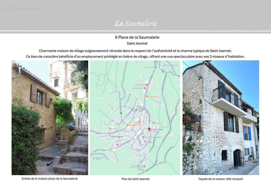 Maison à SAINT-JEANNET