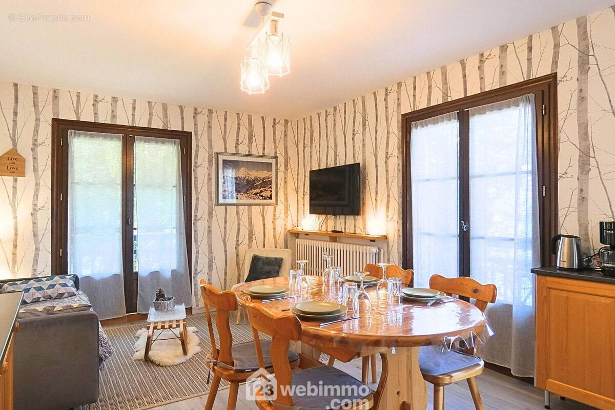 Appartement situé à Crest-Voland de 36,66m² loi Carrez. - Appartement à CREST-VOLAND