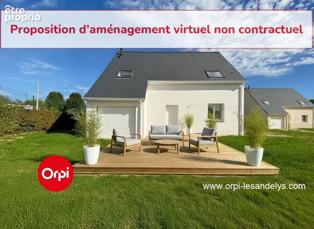 Maison contemporaine neuve 2026 - 15 min de Lyons la Forêt - 4 chambres terrain 824 m² - photo 2