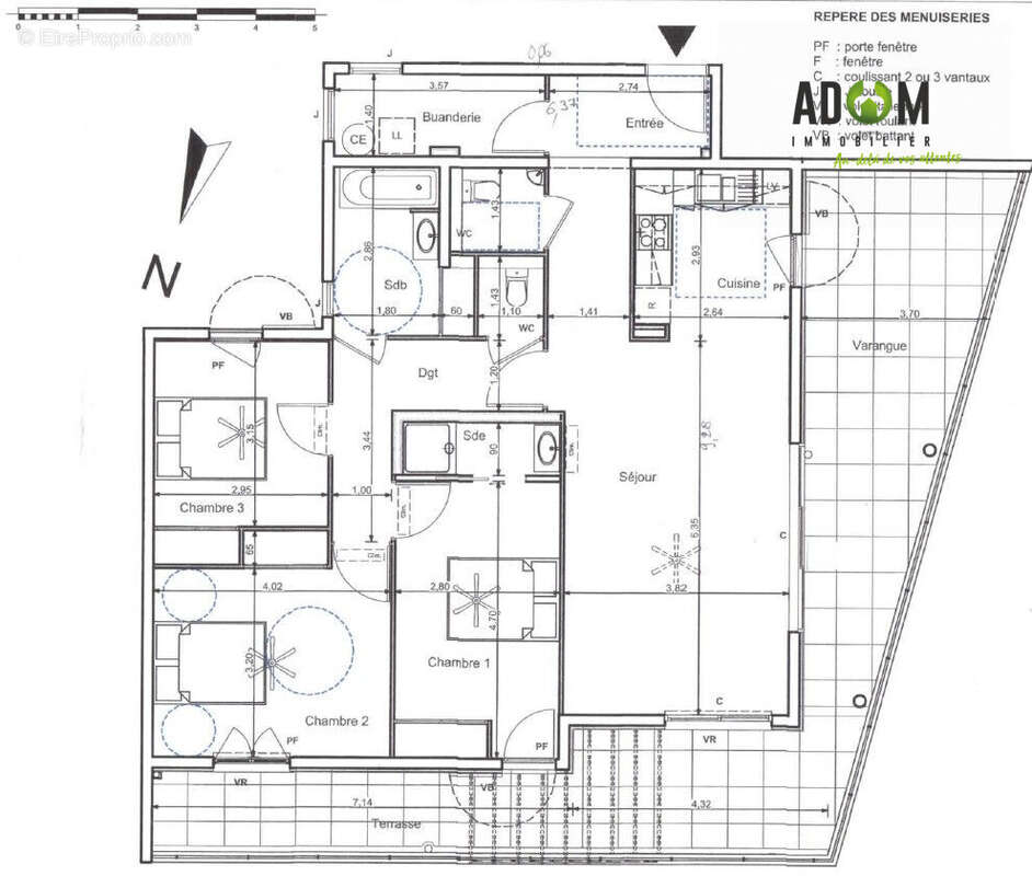 Appartement à SAINT-PAUL