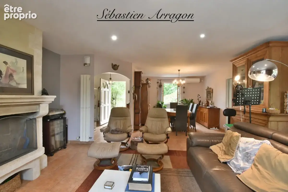 Entre Villeneuve-sur-Lot (47) et Saint-Sylvestre-sur-Lot – Belle maison de plain-pied avec piscine sur 3 800 m² - photo 3