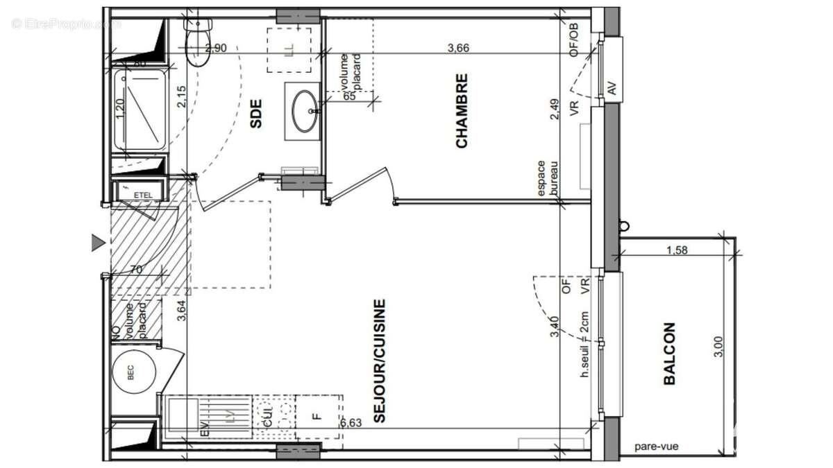 Photo 4 - Appartement à WINTZENHEIM