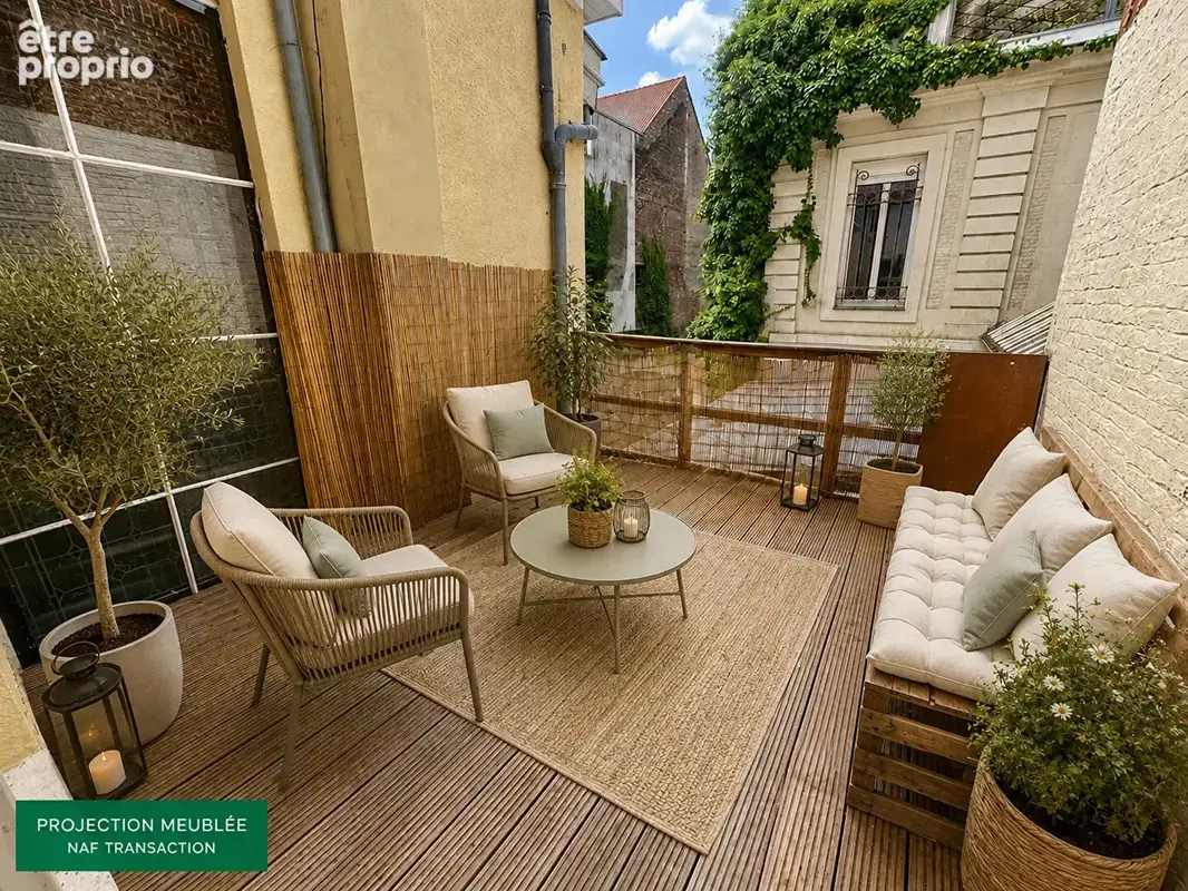 Appartement 4 pièces de caractère avec terrasse et parking sécurisé - Vieux-Lille - photo 9