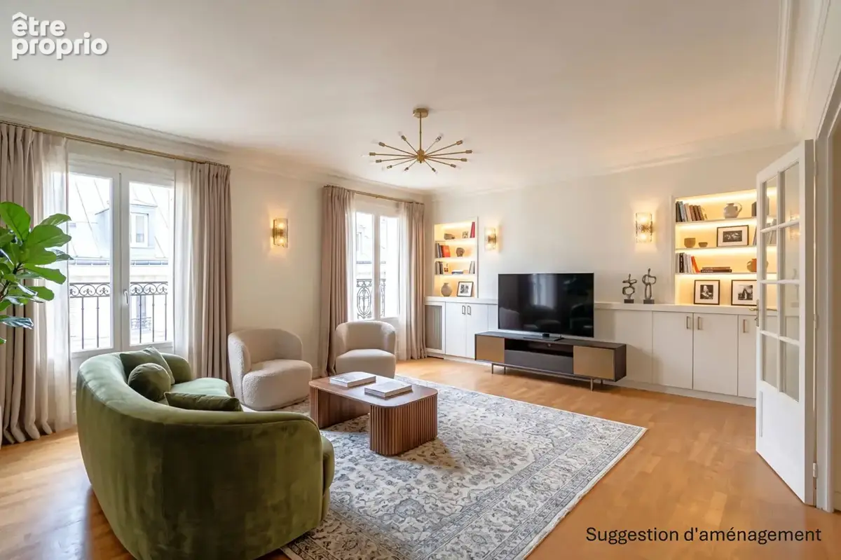 Etienne MARCEL - balcon - 2/3 Chambres - photo 3
