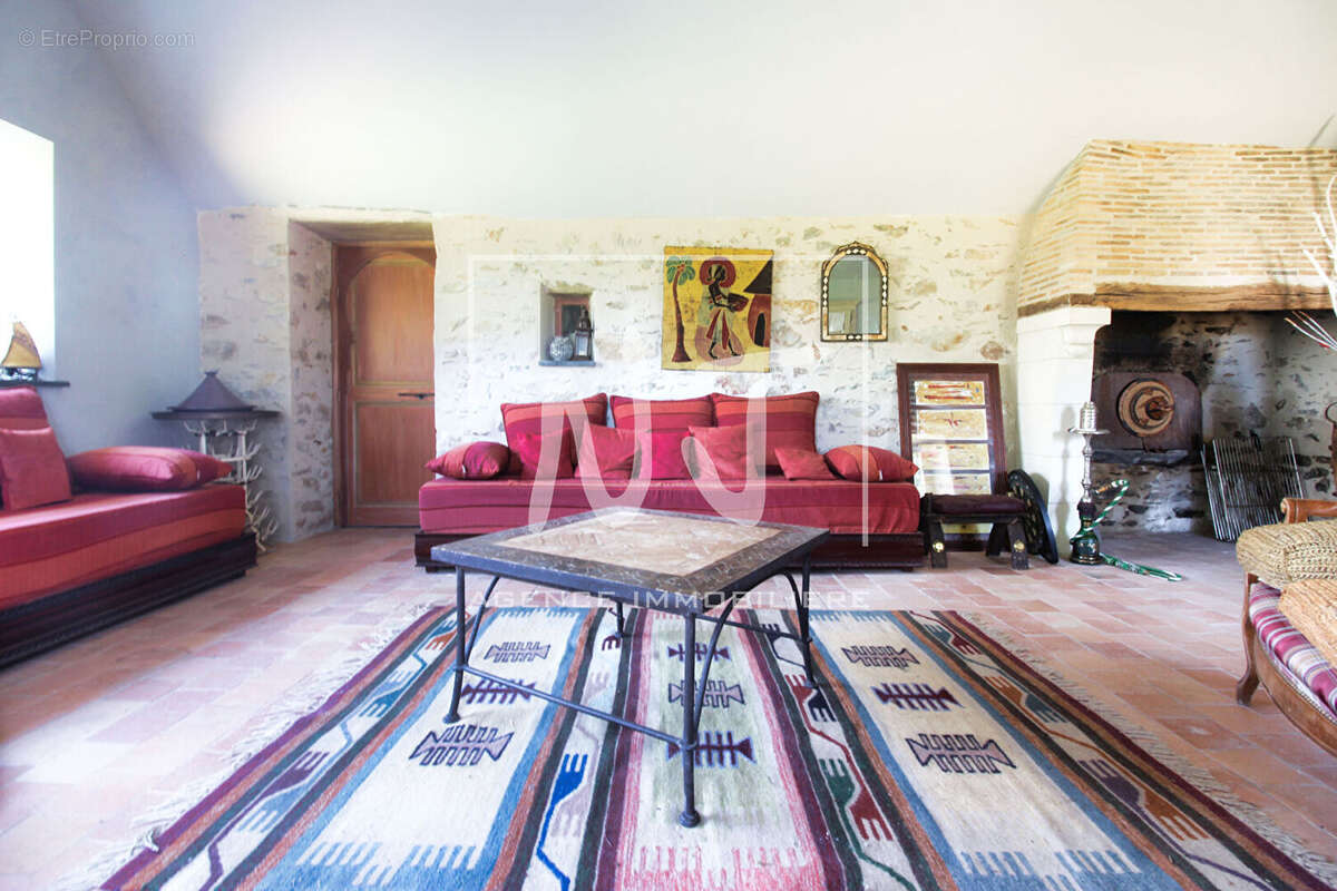 Maison ancienne à vendre à Mozé-sur-Louet avec jardin et dépendance - photo 6