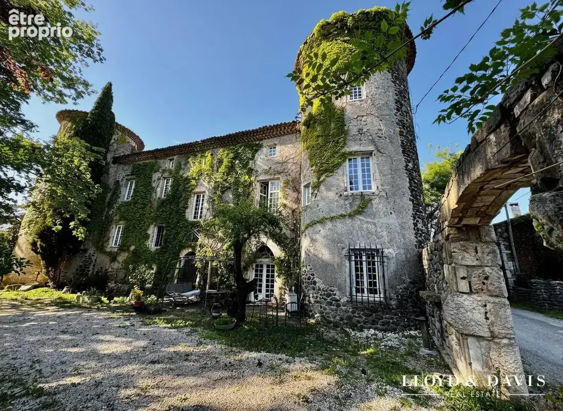 Façade Sud avec appartement