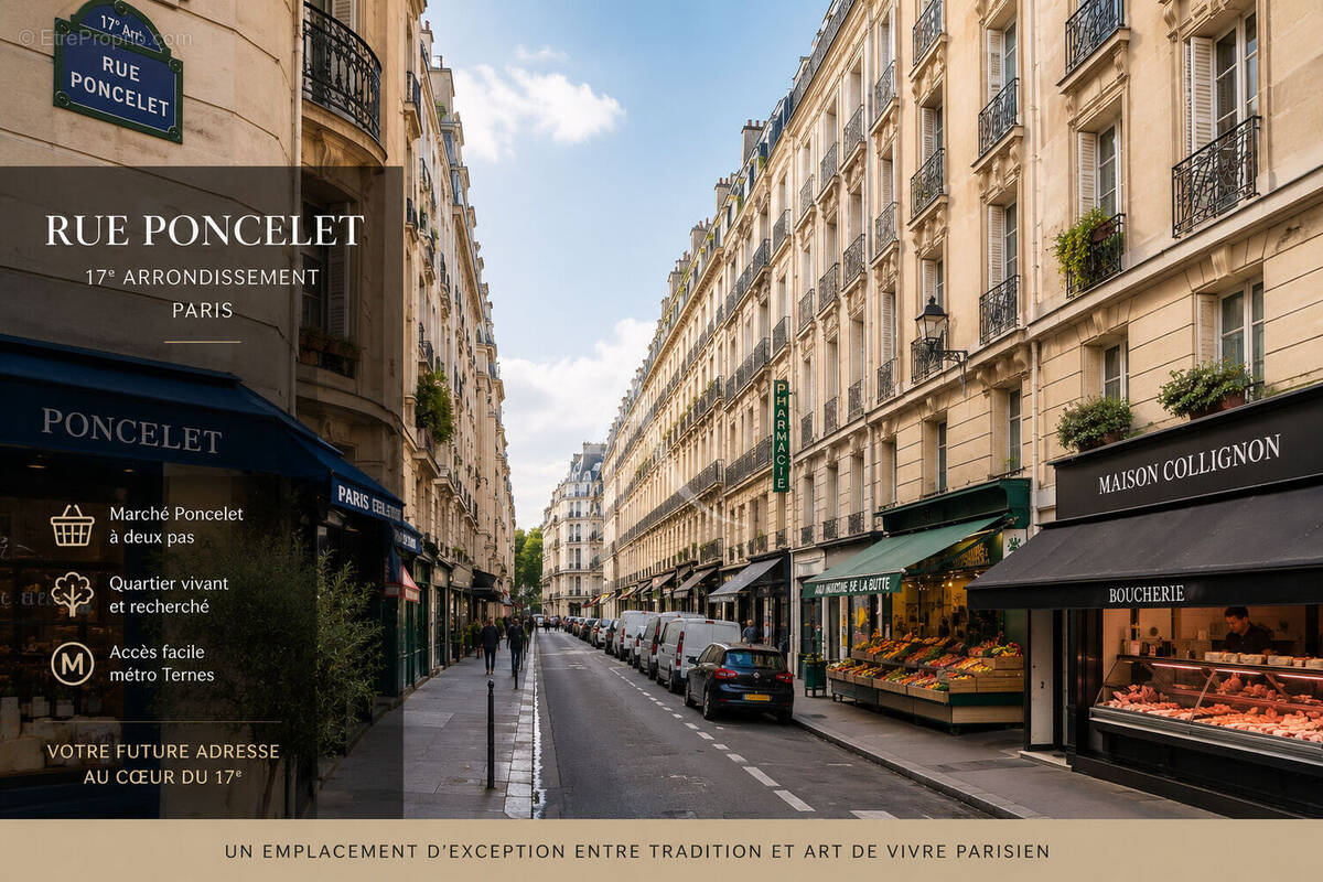 Appartement à PARIS-17E