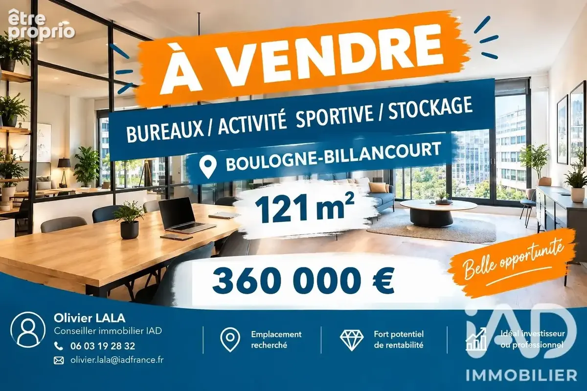 Photo 1 - Commerce à BOULOGNE-BILLANCOURT