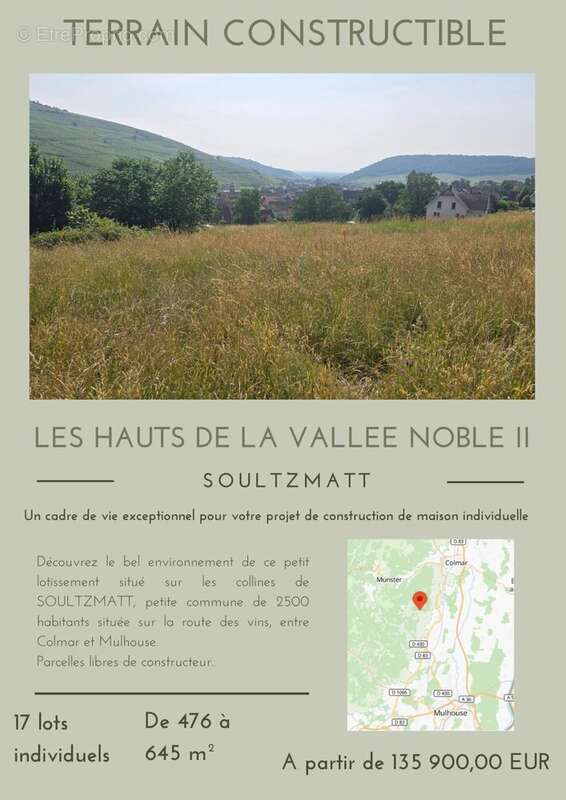 Terrain à SOULTZMATT