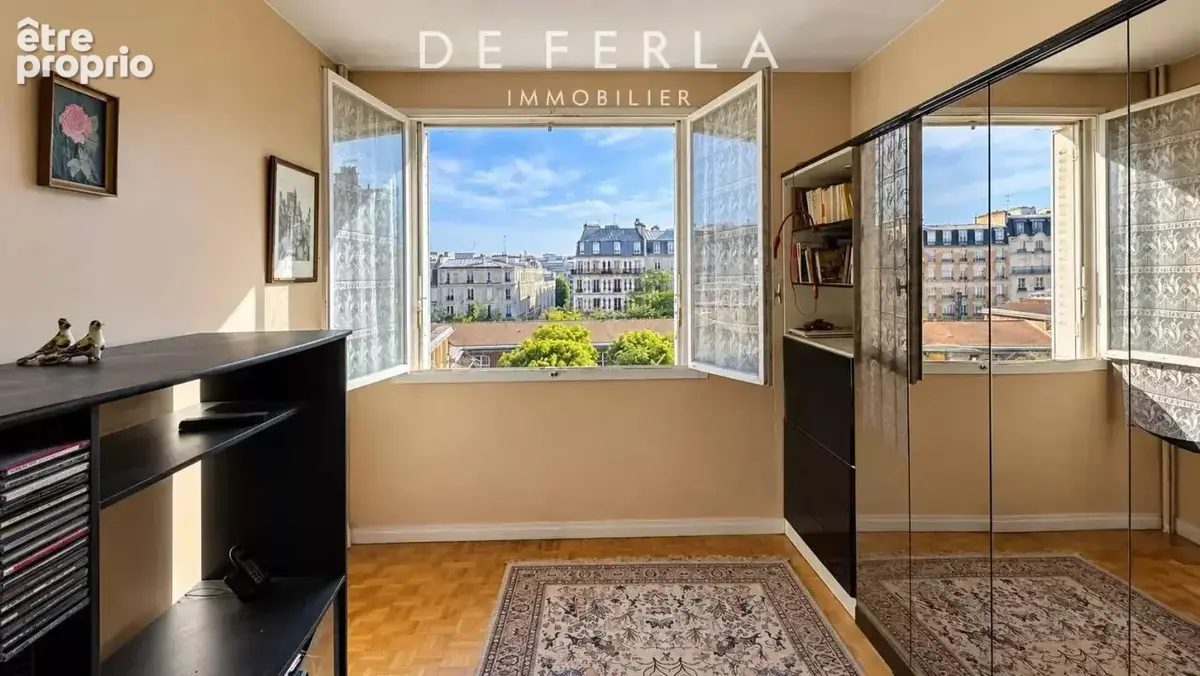 Paris XIVème - Moulin Vert : Appartement traversant de 3 pièces avec balcon à rénover - photo 11
