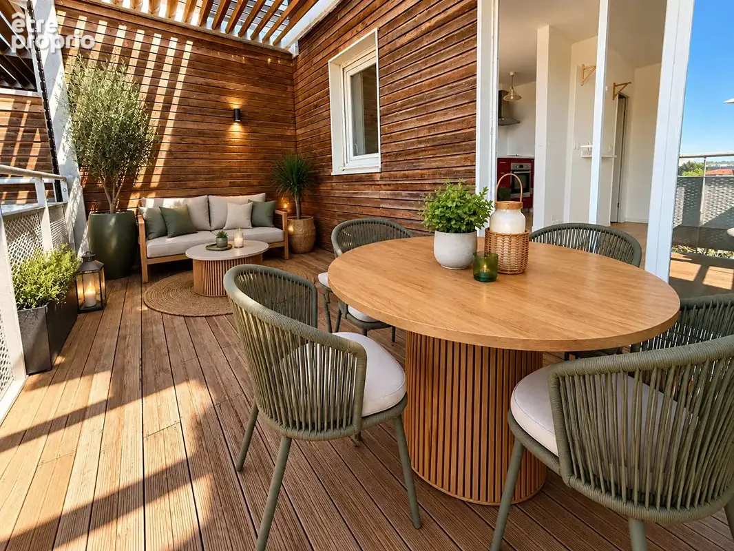 Duplex en dernier etage avec vue pyrenees - photo 4