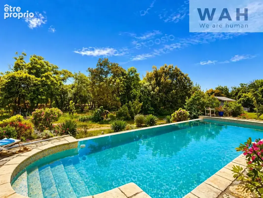 Mas de caractère  (maison + 3 gites) avec piscine et panneau - photo 3