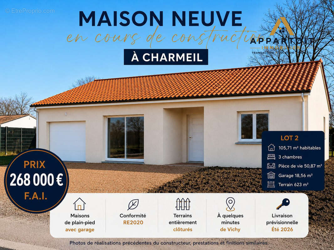 Maison à CHARMEIL