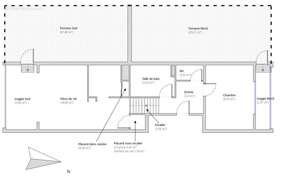 Appartement à LA GRANDE-MOTTE